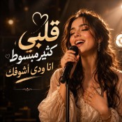 كلمات اغنية قلبي كتير مبسوط - كرمانجي - منوعات